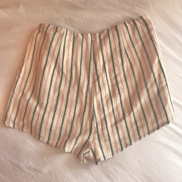 Tie Up Striped Skort - Picture 3 of 3